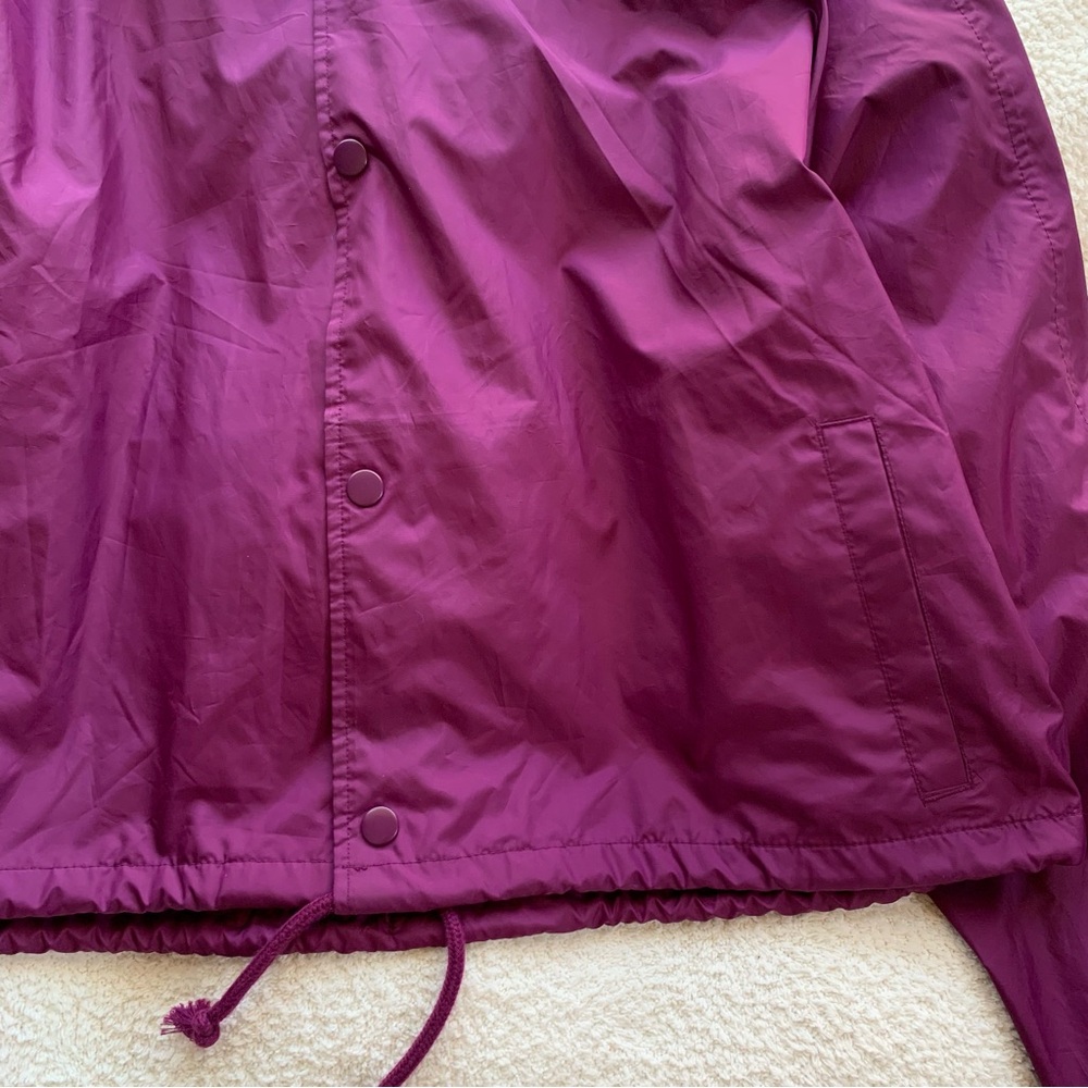 Champion Purple Windbreaker Jacket - Picture 3 of 5